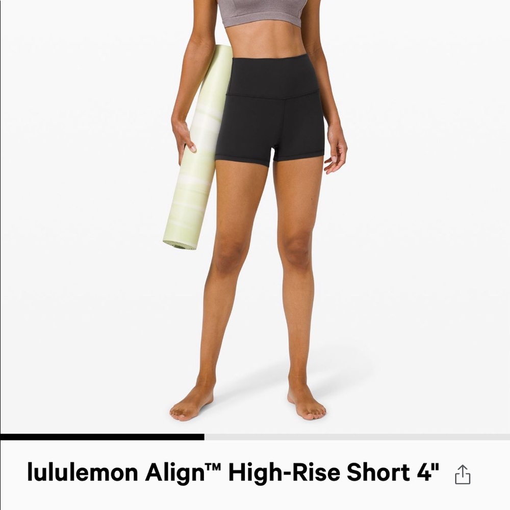 Lululemon Align Short 4”